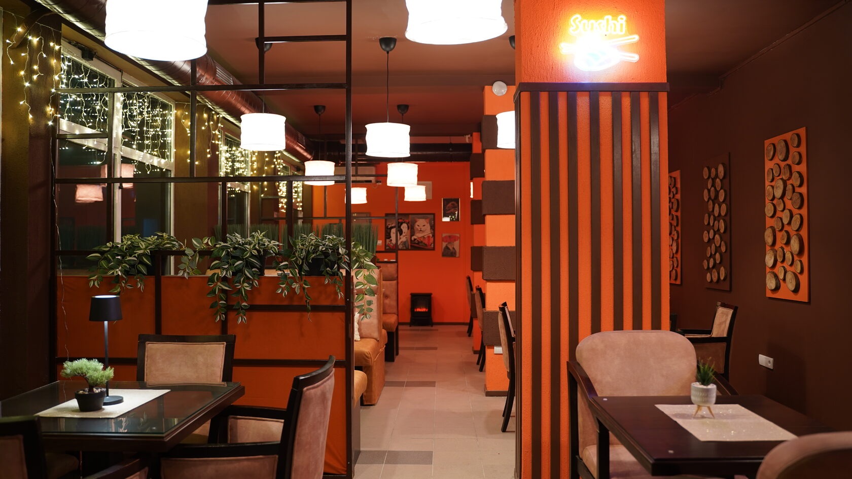 Enterijer restorana Sushi.me 2