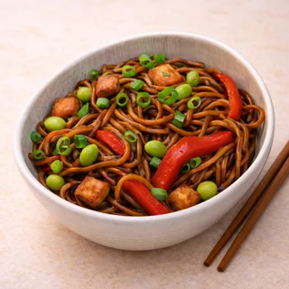 SWEET-CHILLI SVINJETINA WOK NUDLE OD SOBE